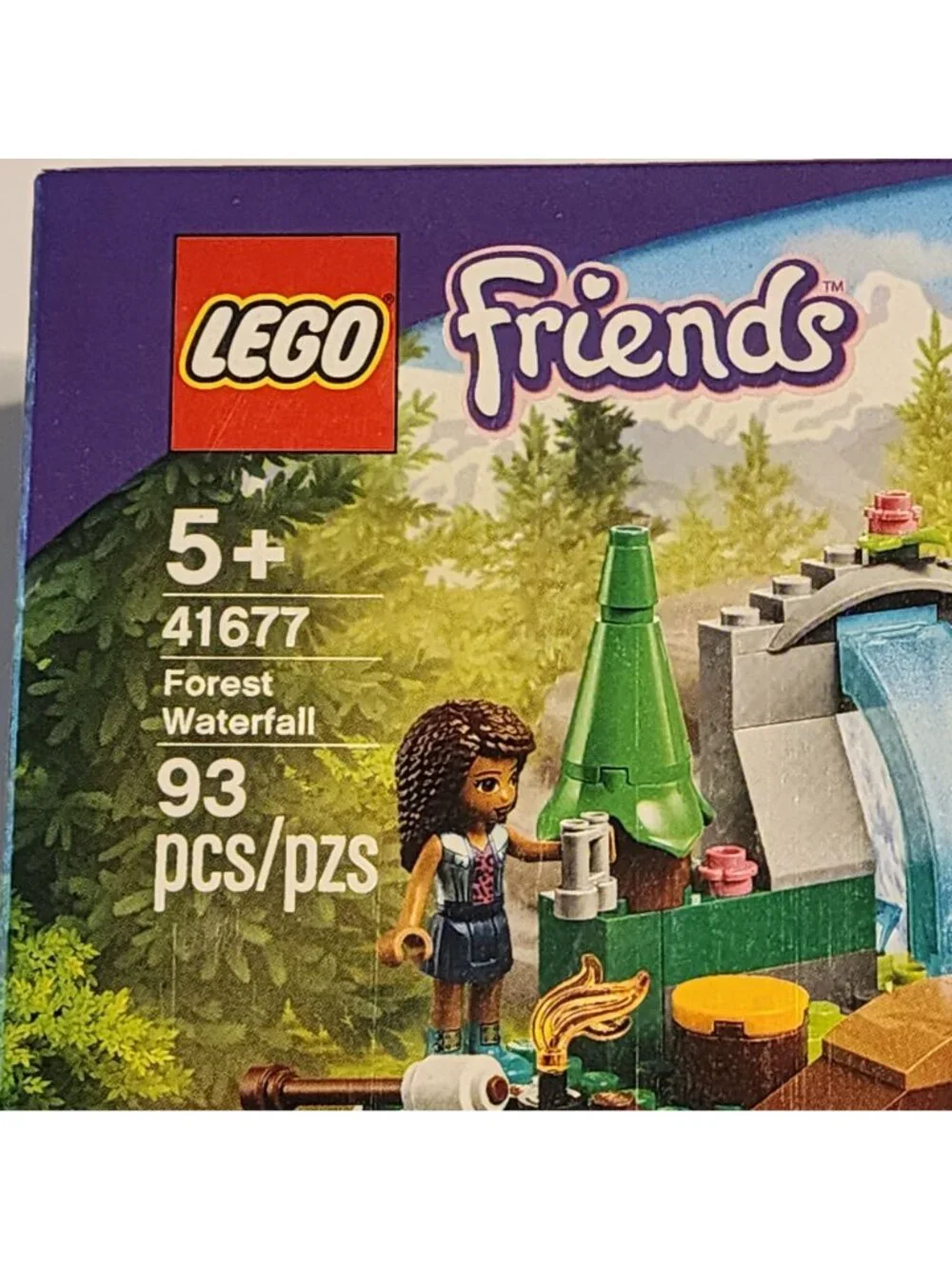 Lego Friends Forest Waterfal Age 5+ 93 pc Andrea Olivia